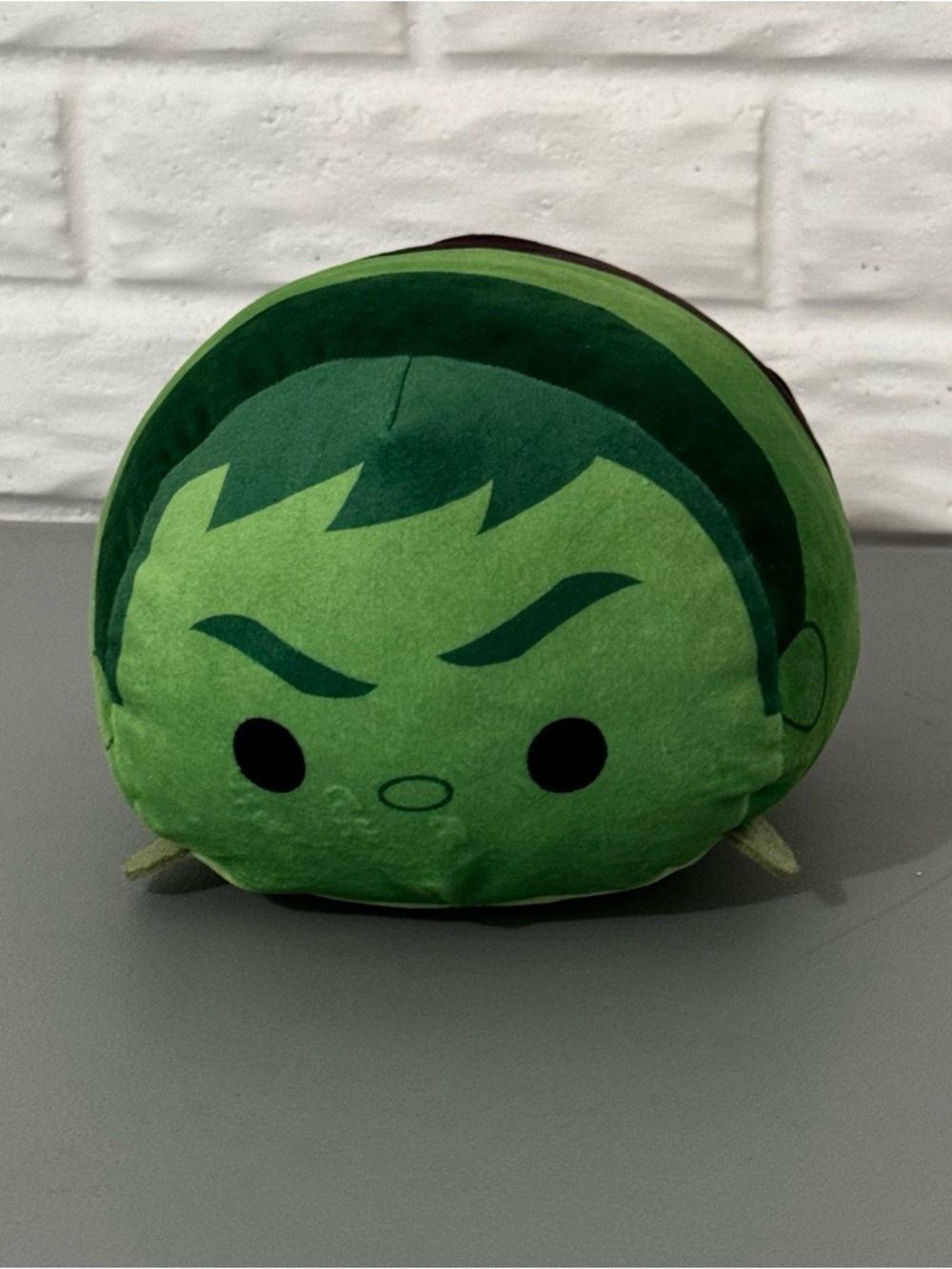 Disney Tsum Tsum Marvel Iron Man Hulk Captain America Plush Stuffed 8” Green